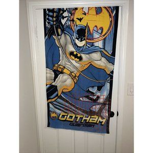 Vintage Batman Beach Towel DC Comics Gotham City 54”